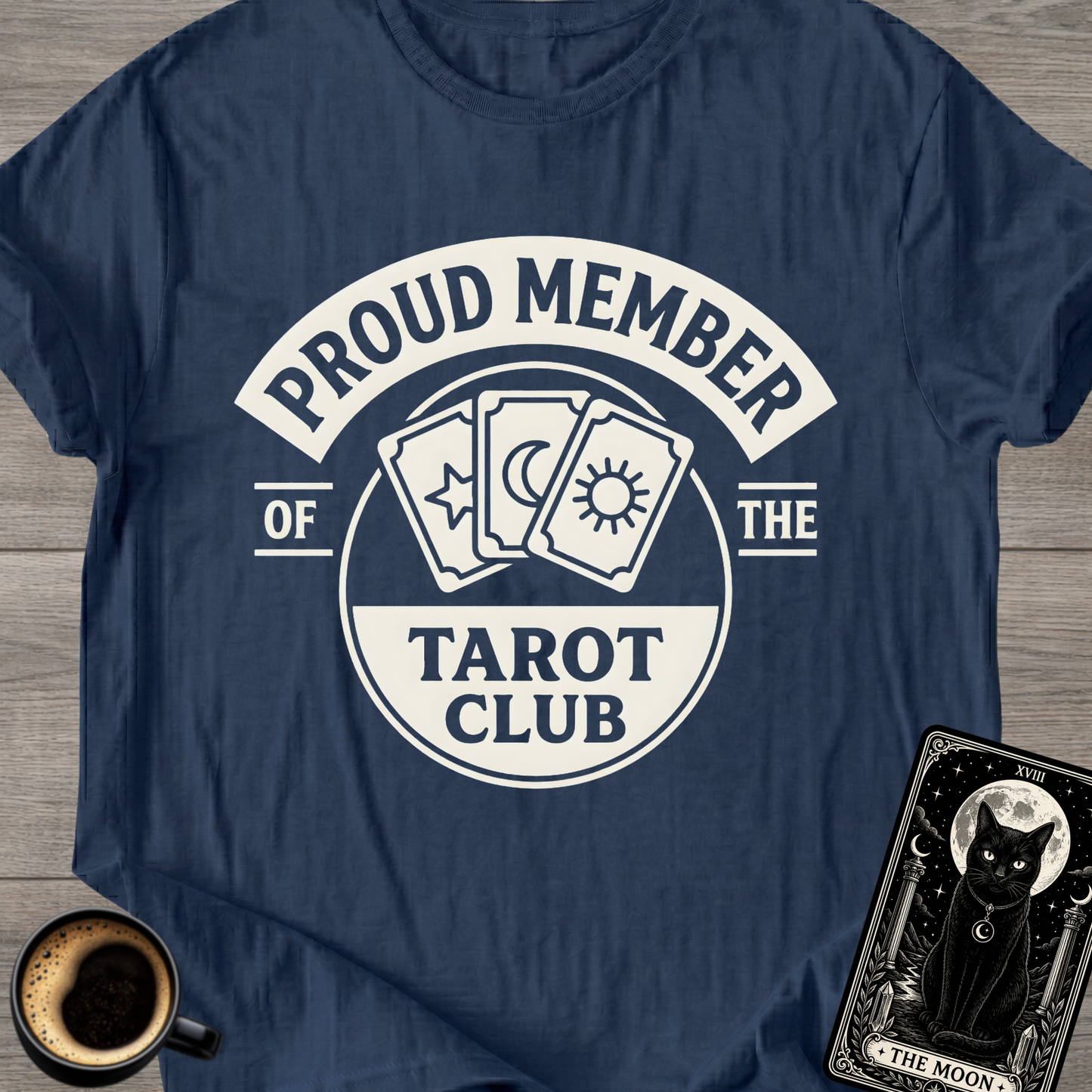 Tarot Club Funny T-Shirt