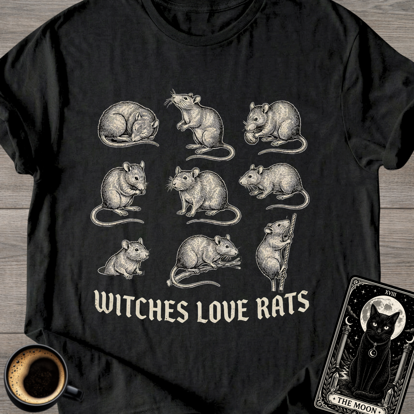 Witches Love Rats T-Shirt