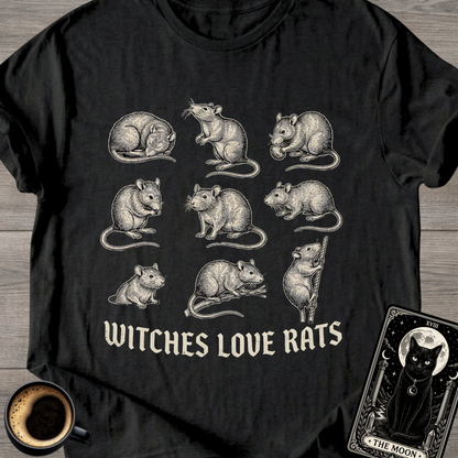 Witches Love Rats T-Shirt