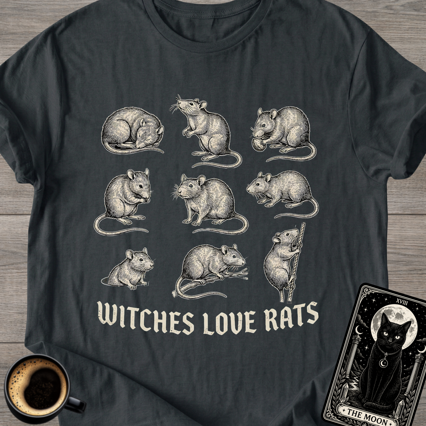 Witches Love Rats T-Shirt