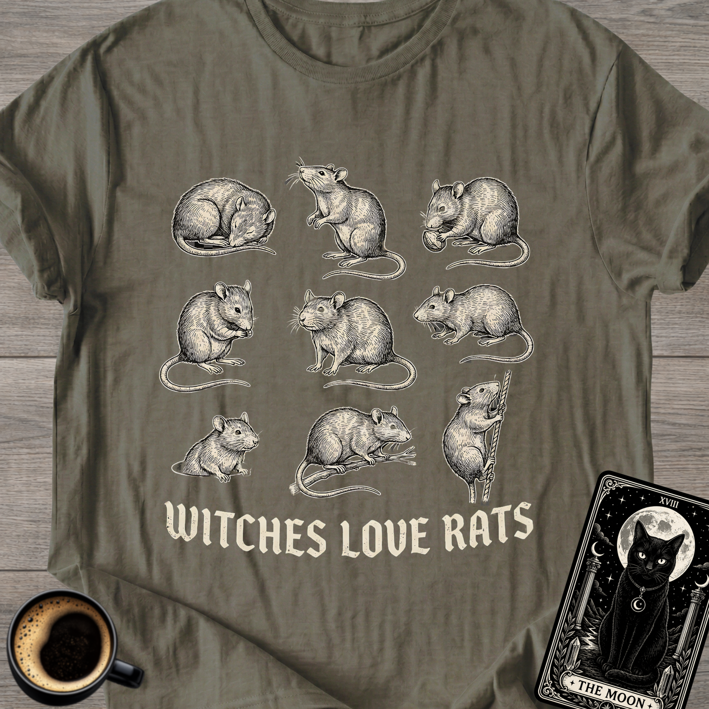 Witches Love Rats T-Shirt