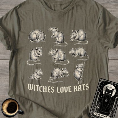 Witches Love Rats T-Shirt