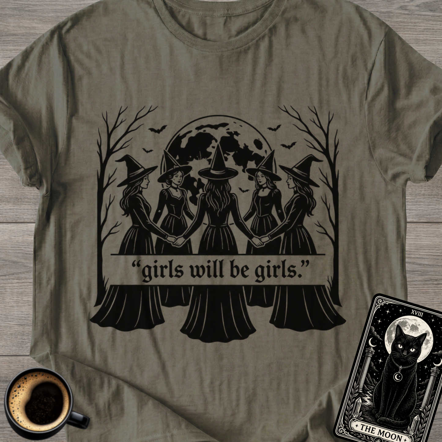 Witchy Sisters T‑Shirt