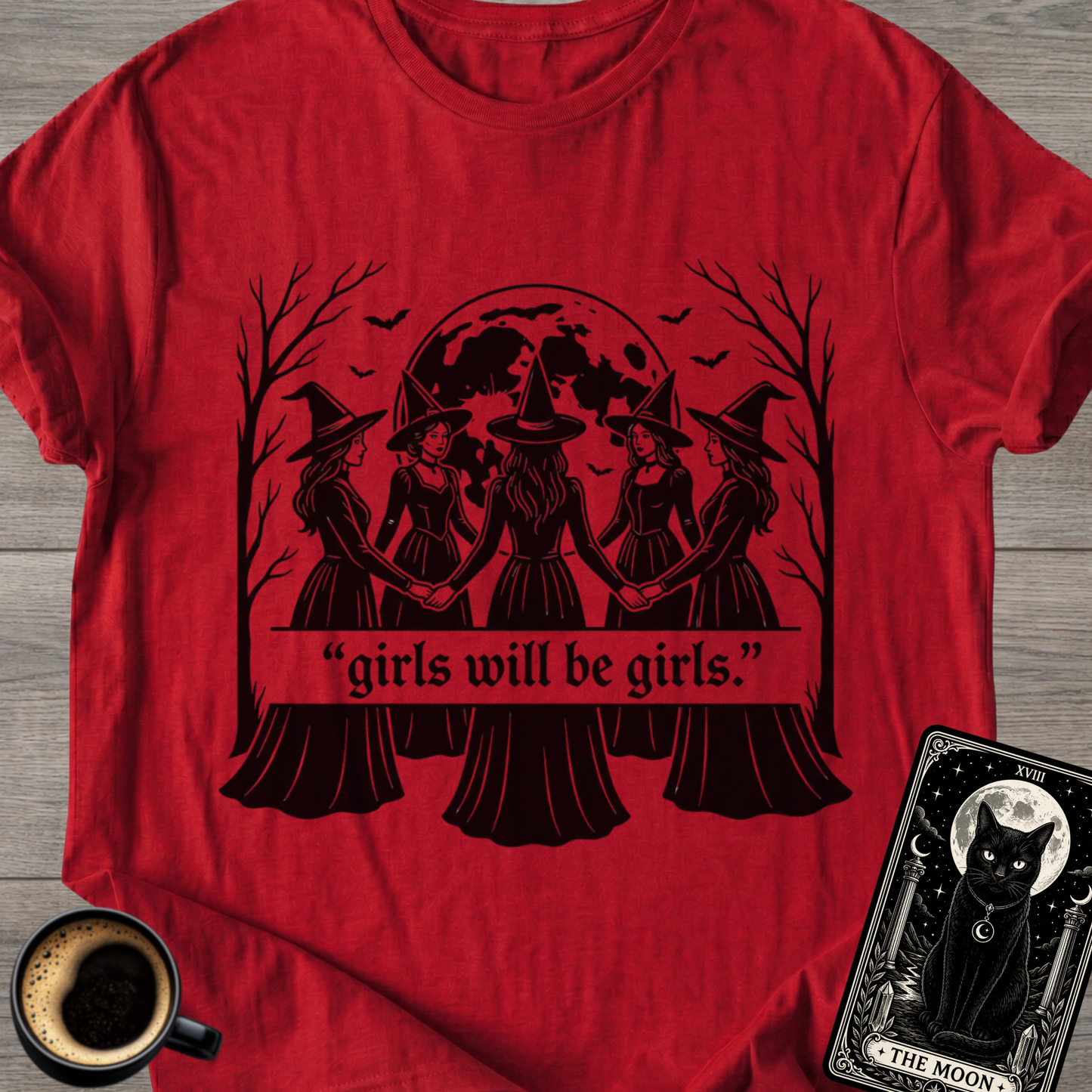 Witchy Sisters T‑Shirt
