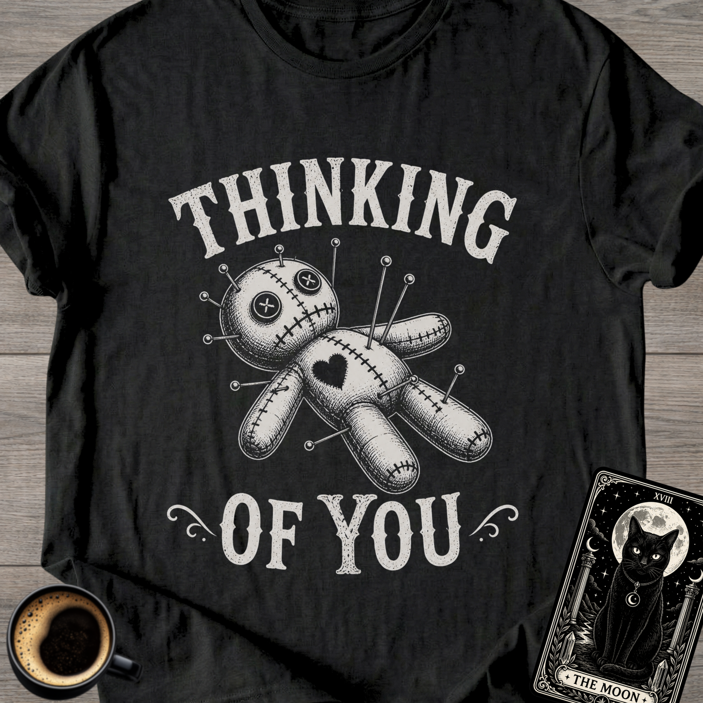 Thinking of You Voodoo Doll T-Shirt