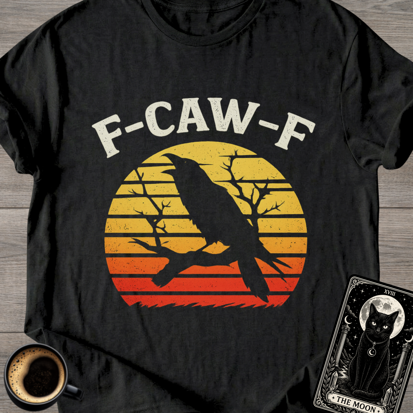 F-CAW-F Raven Sunset T-Shirt