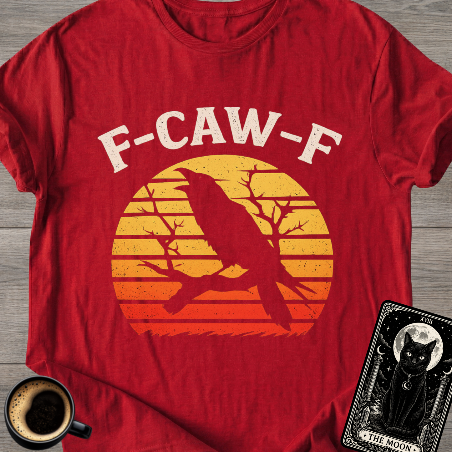 F-CAW-F Raven Sunset T-Shirt