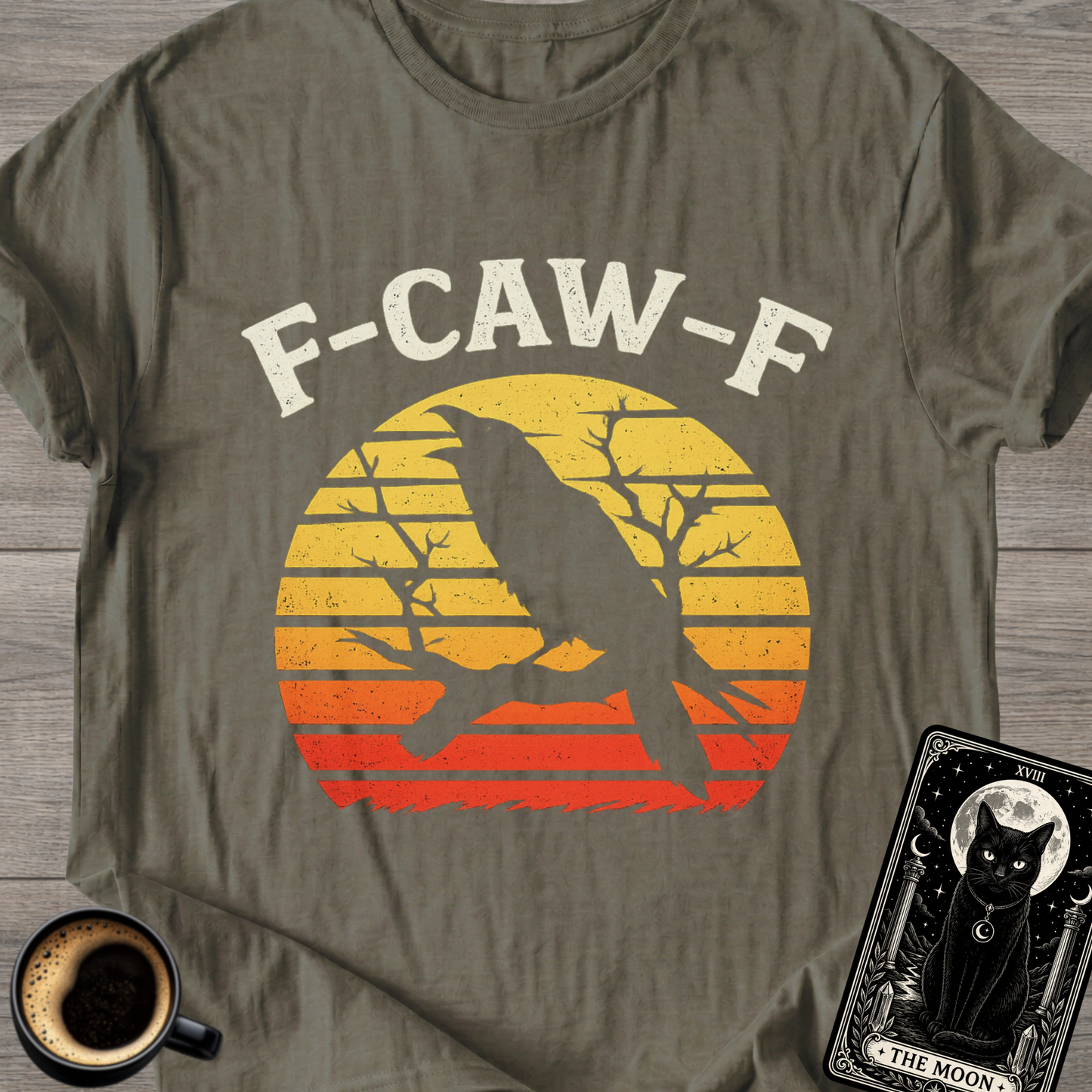 F-CAW-F Raven Sunset T-Shirt