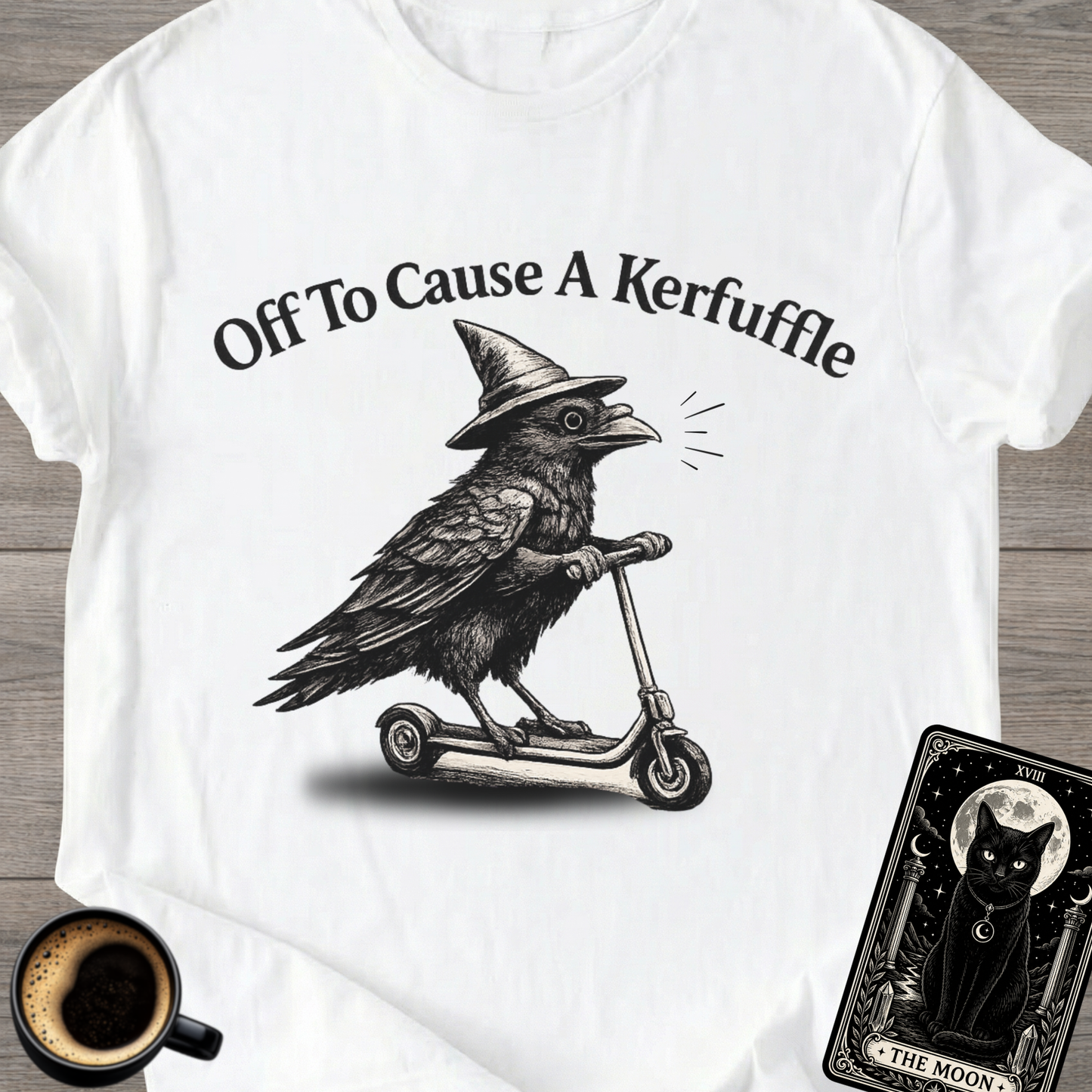 Kerfuffle Raven Scooter T-Shirt