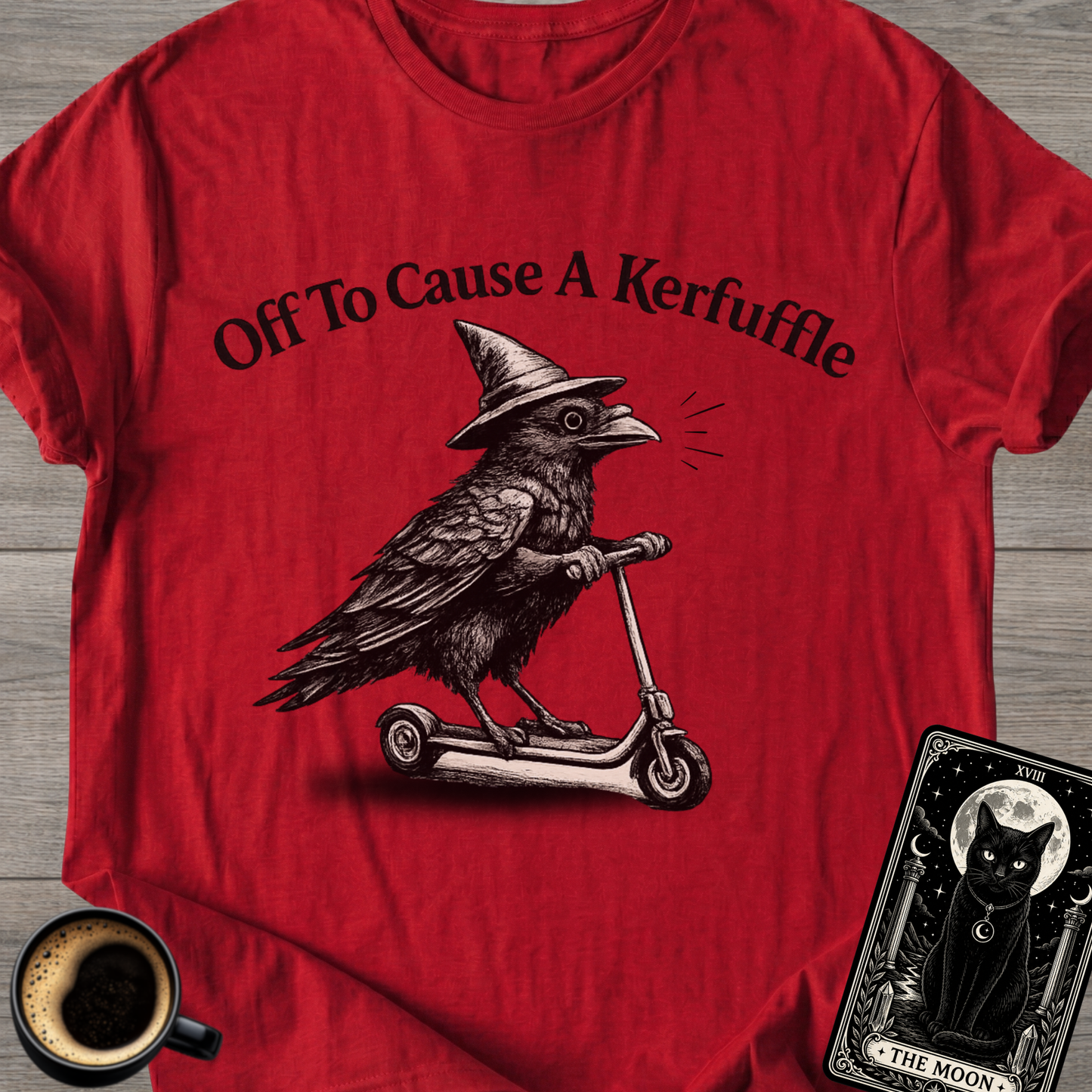 Kerfuffle Raven Scooter T-Shirt