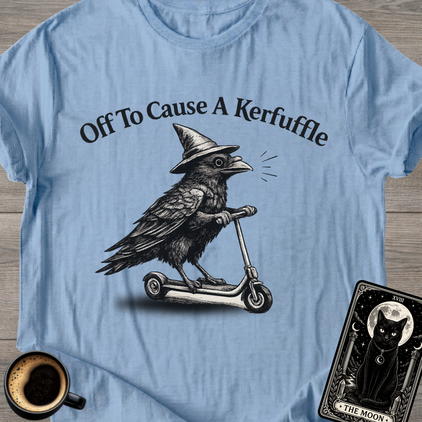 Kerfuffle Raven Scooter T-Shirt