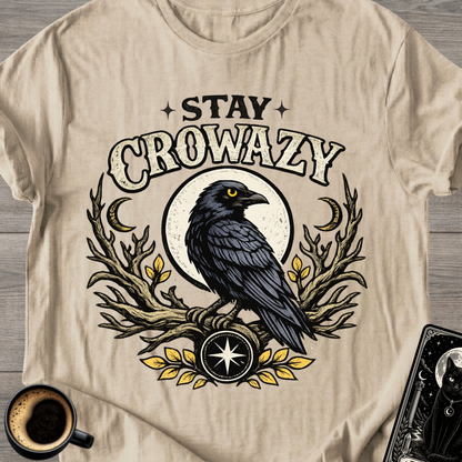 Stay Crowazy Raven T-Shirt