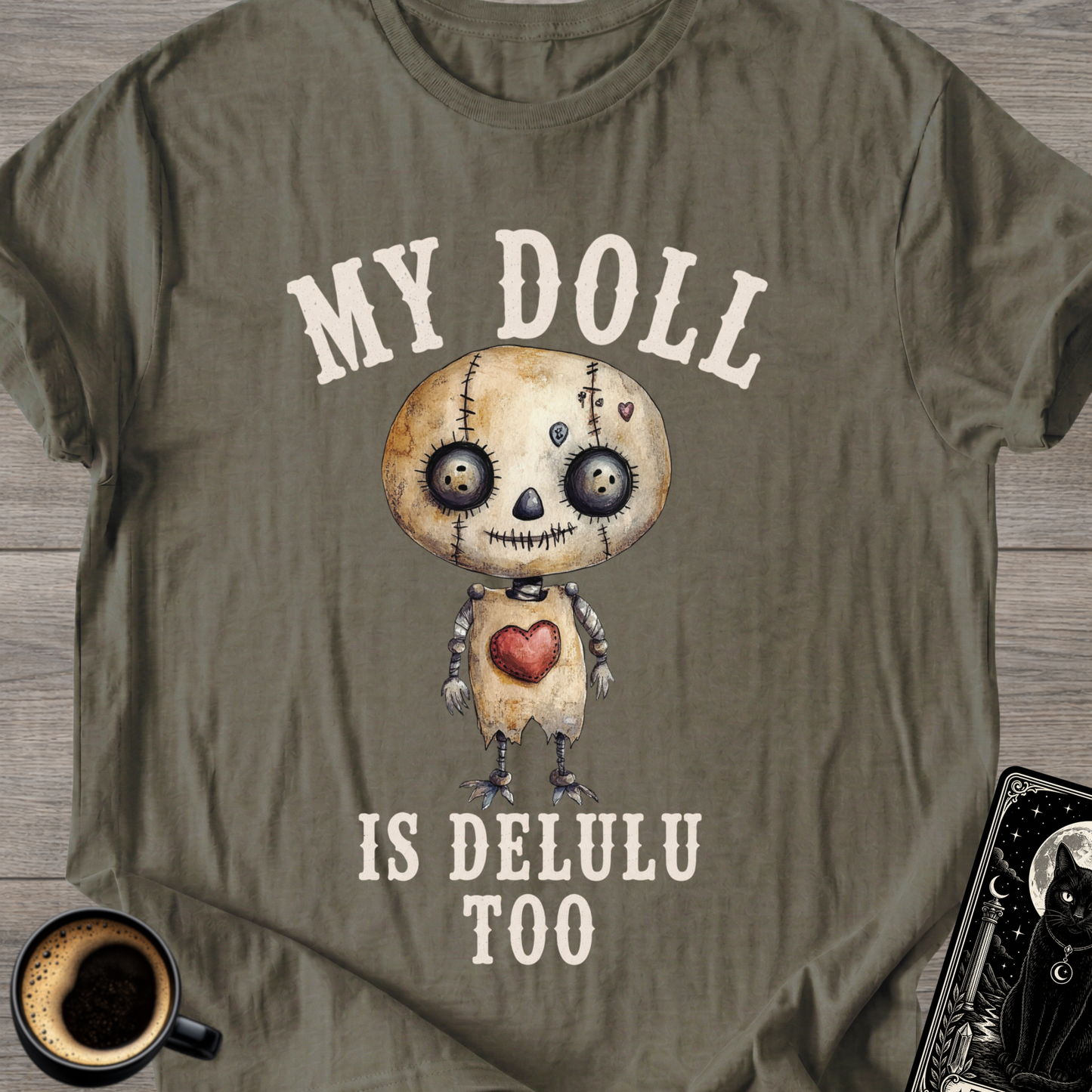 My Voodoo Doll Is Delulu T-Shirt