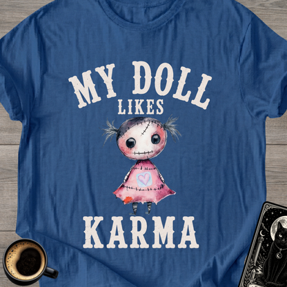 My Doll Likes Karma Voodoo T-Shirt