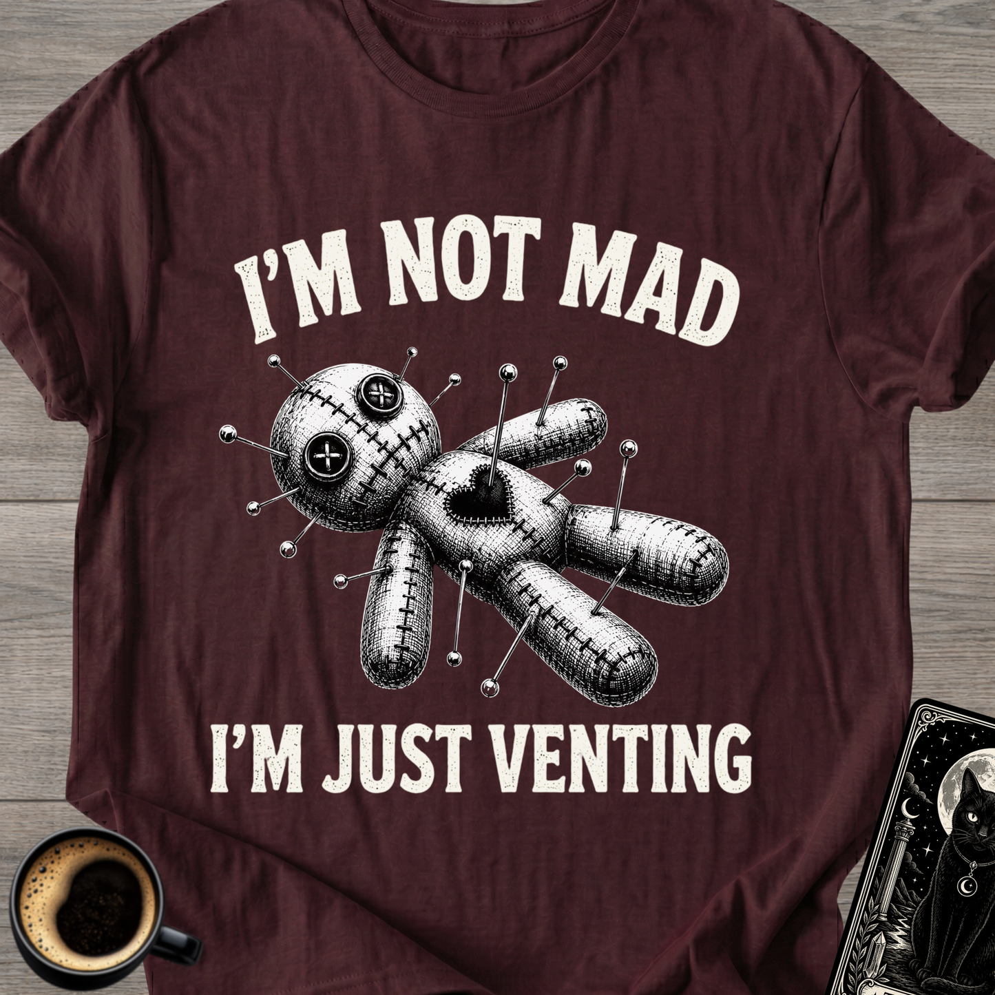 Just Venting Voodoo Doll T‑Shirt