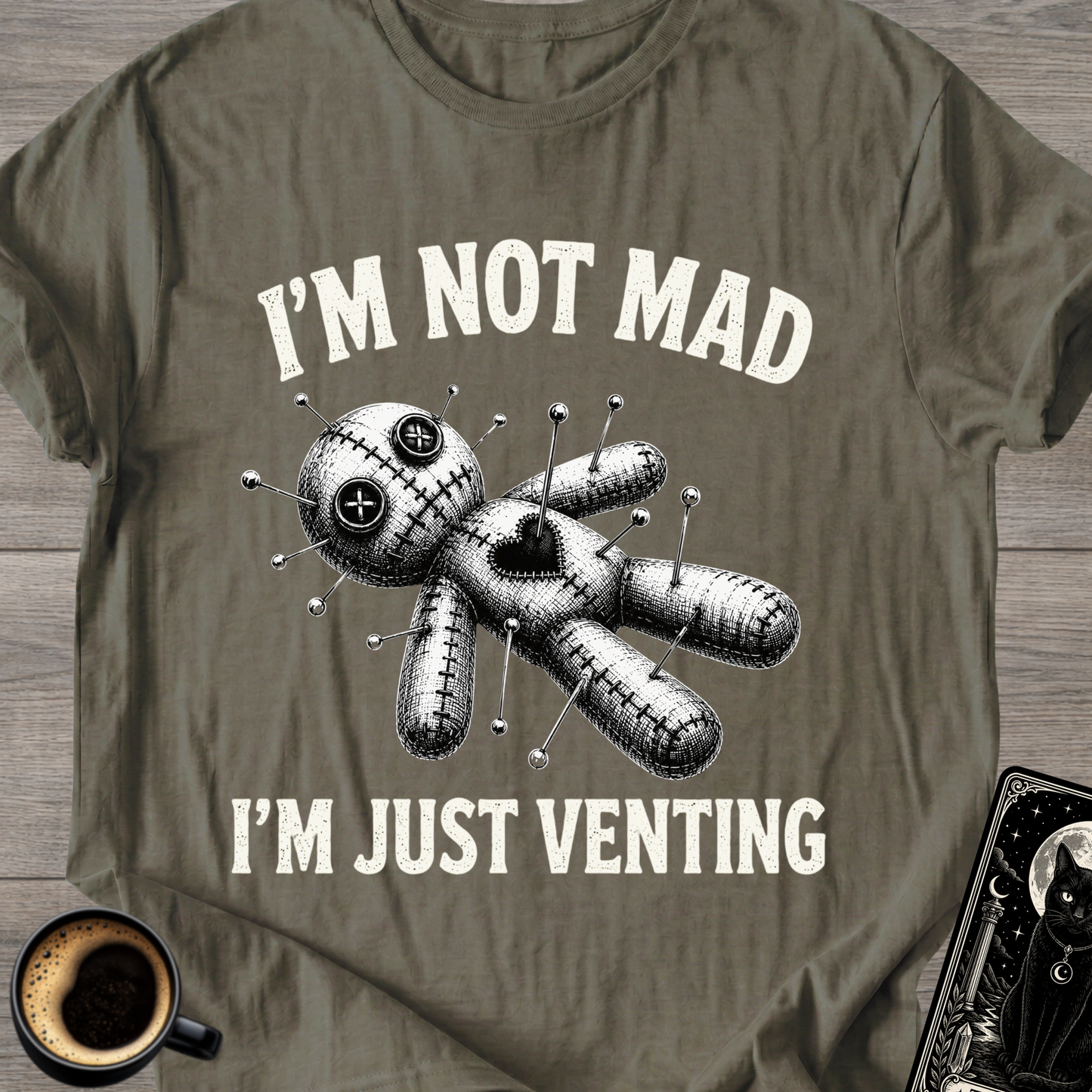 Just Venting Voodoo Doll T‑Shirt