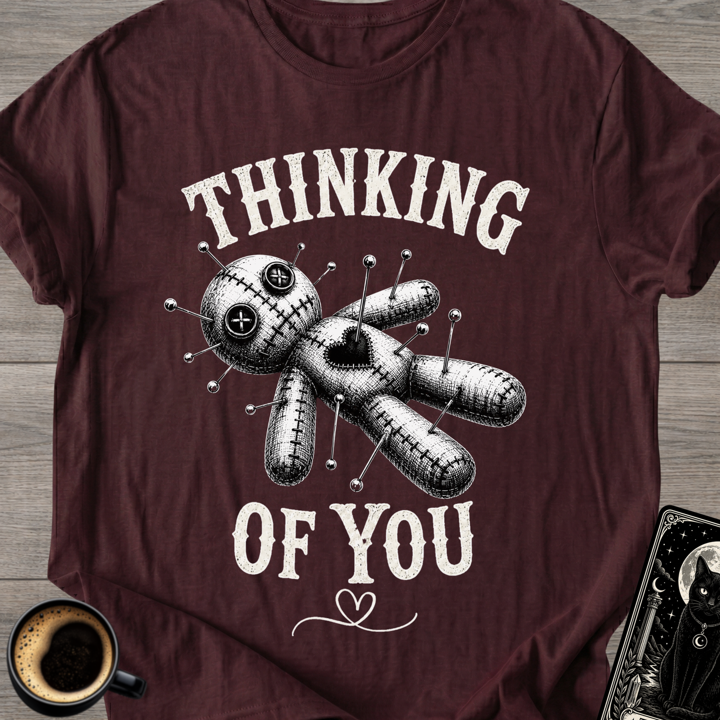 'Thinking of You' Voodoo Doll T-Shirt