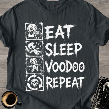 Eat Sleep Voodoo Repeat Humor T-Shirt