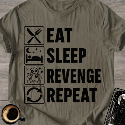 Eat Sleep Revenge Repeat - T-Shirt