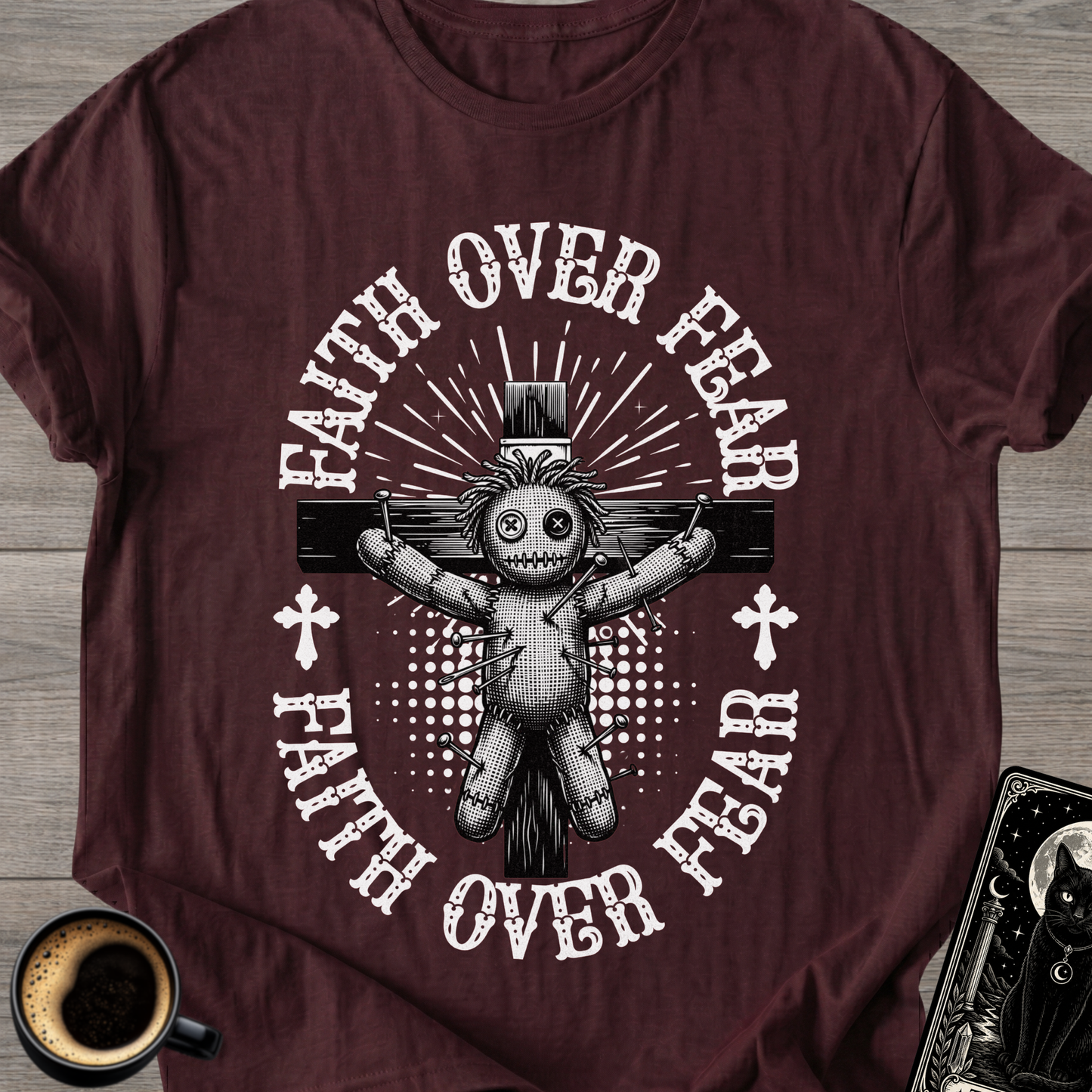 Faith Over Fear Voodoo T-Shirt