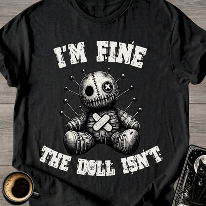 Voodoo Doll "I'm Fine" T-Shirt