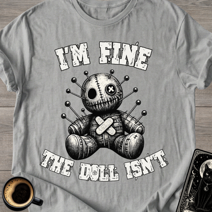 Voodoo Doll "I'm Fine" T-Shirt