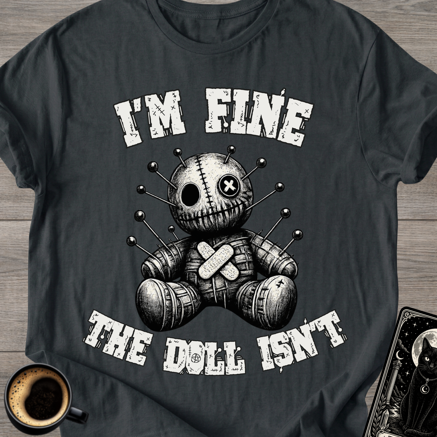 Voodoo Doll "I'm Fine" T-Shirt