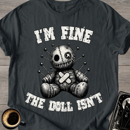 Voodoo Doll "I'm Fine" T-Shirt