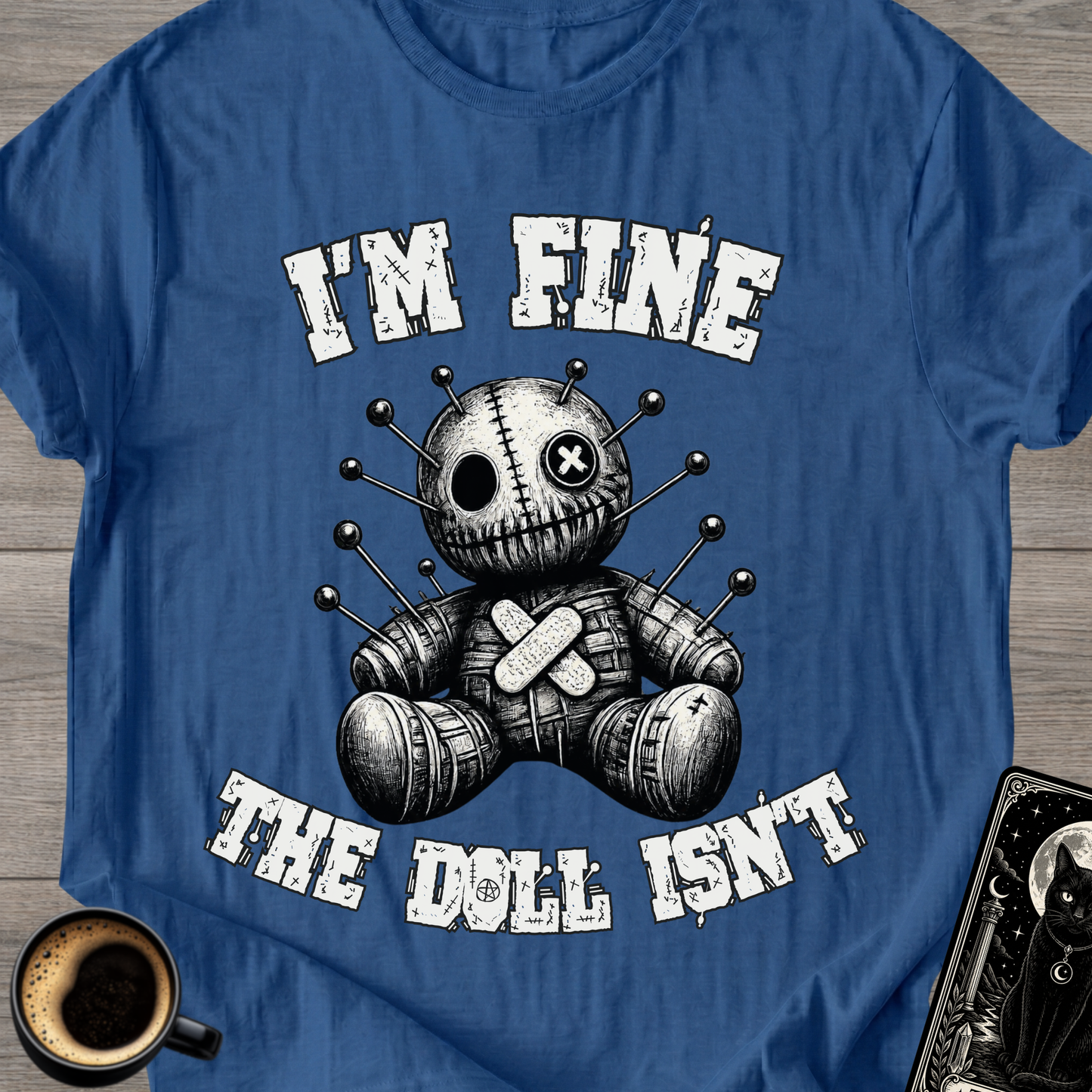 Voodoo Doll "I'm Fine" T-Shirt