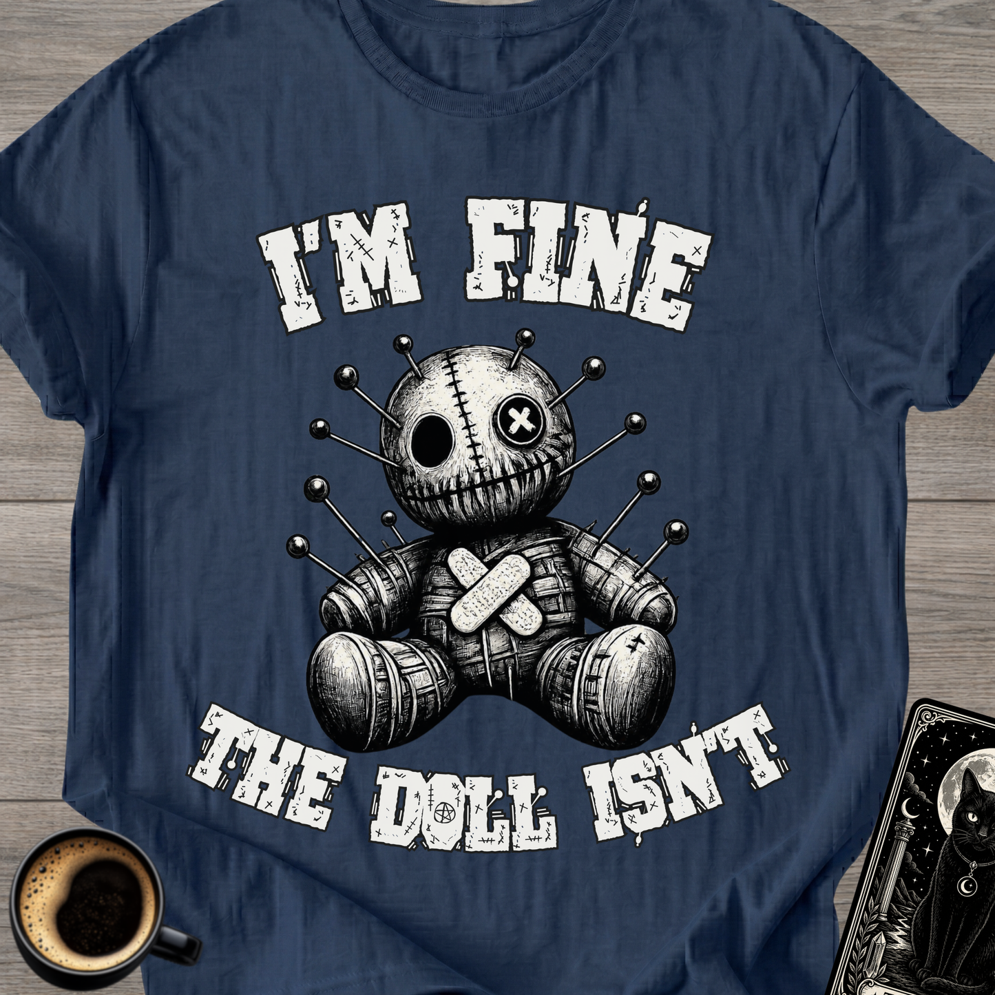 Voodoo Doll "I'm Fine" T-Shirt