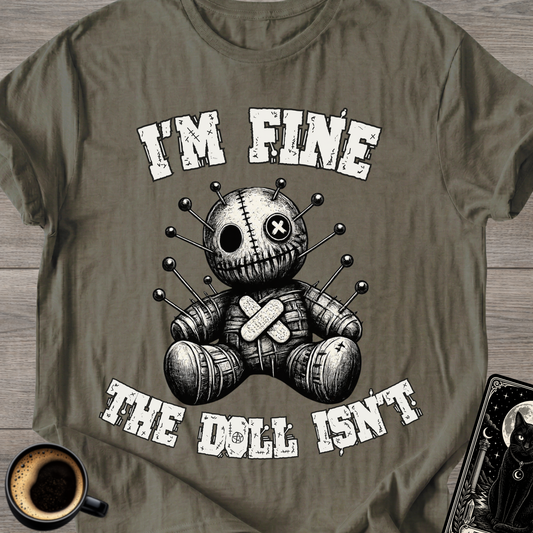 Voodoo Doll "I'm Fine" T-Shirt