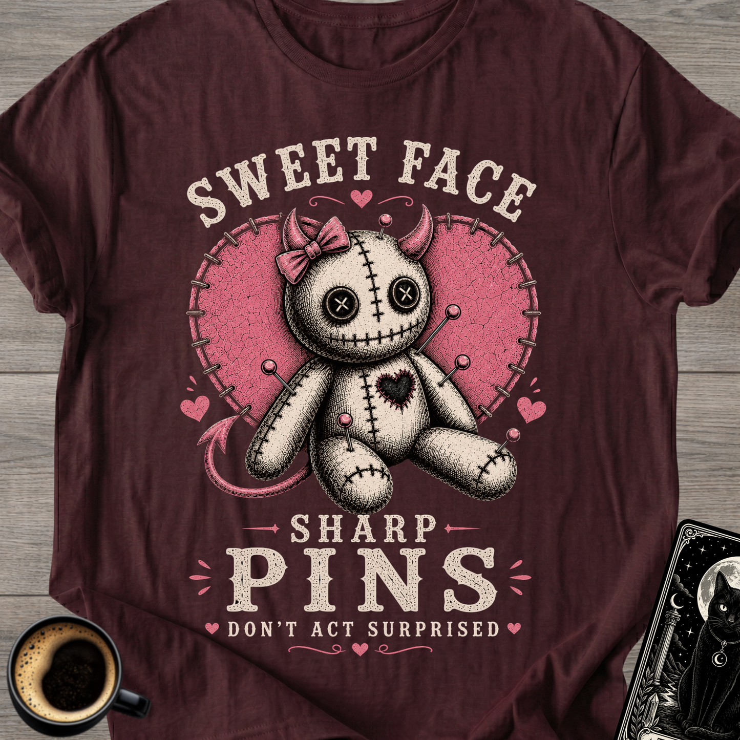 Sweet Face Voodoo Doll T-Shirt
