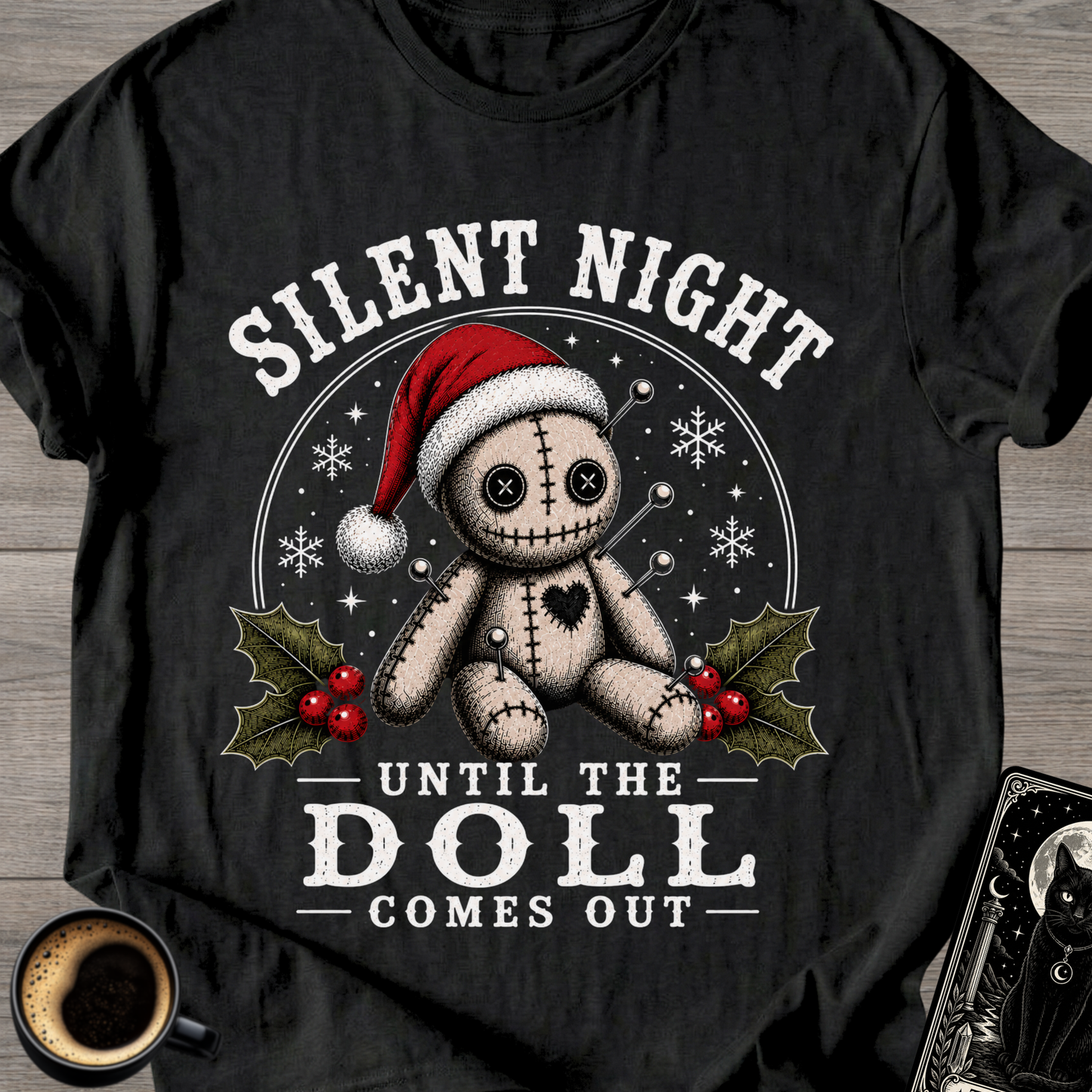 Silent Night Voodoo Doll T-Shirt