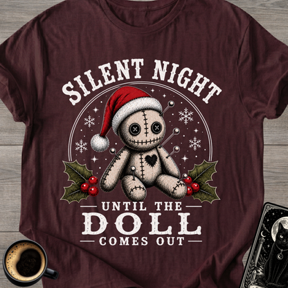 Silent Night Voodoo Doll T-Shirt