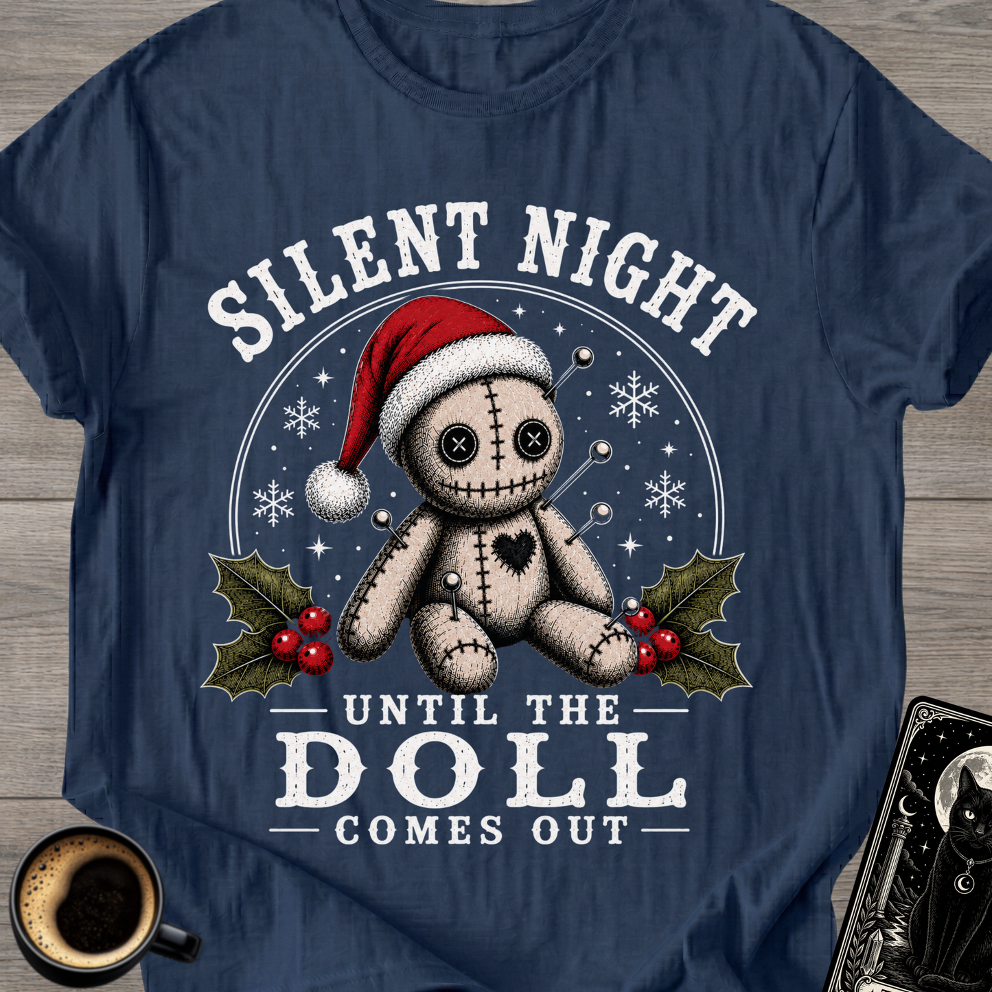 Silent Night Voodoo Doll T-Shirt