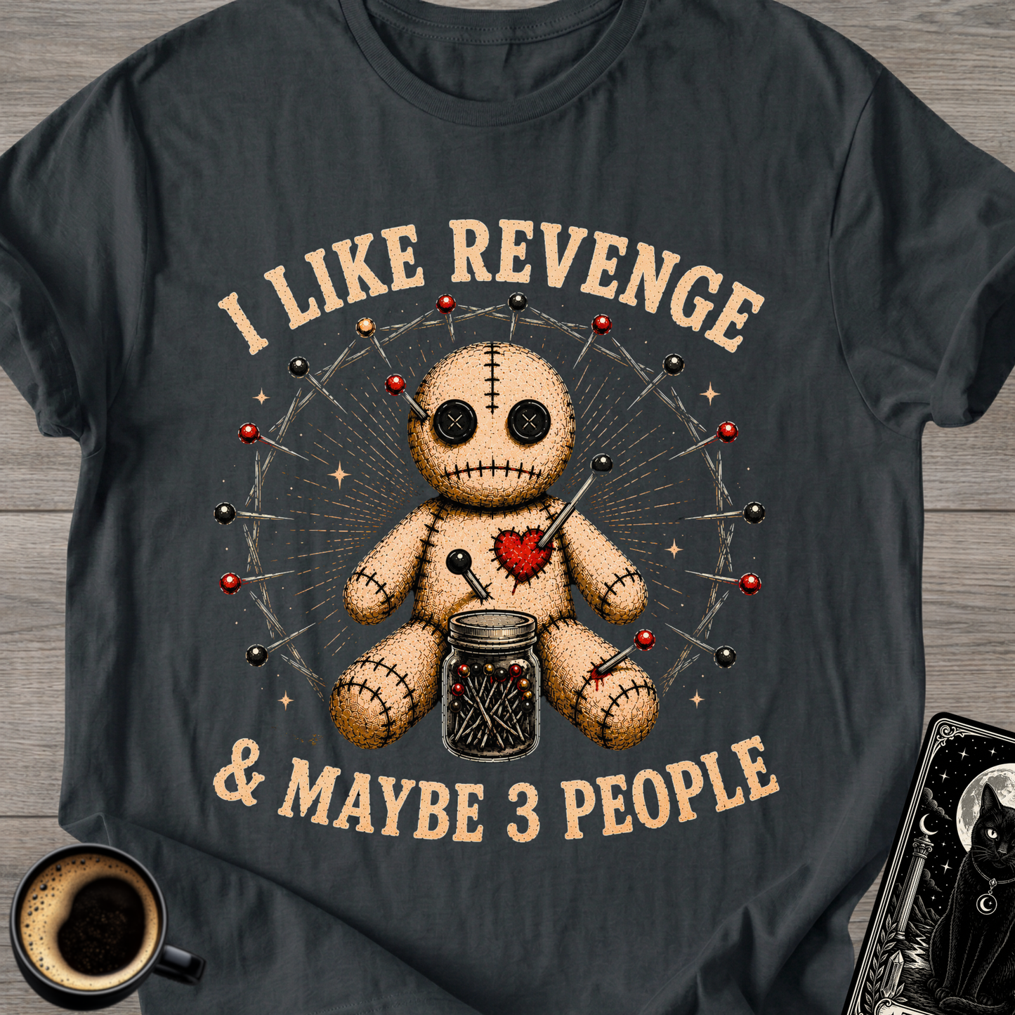 I Like Revenge Voodoo Doll T-Shirt
