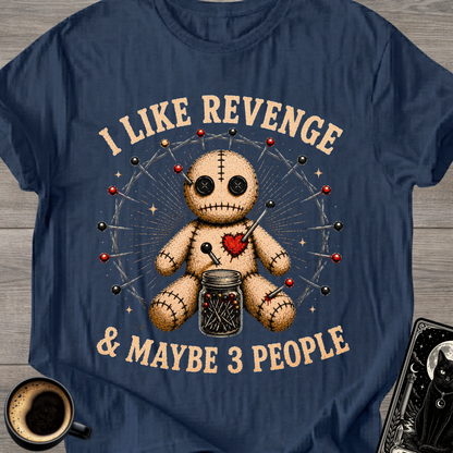 I Like Revenge Voodoo Doll T-Shirt