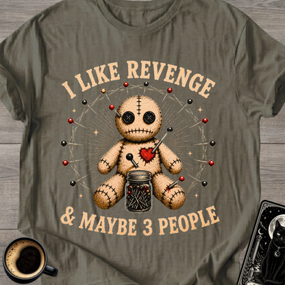 I Like Revenge Voodoo Doll T-Shirt