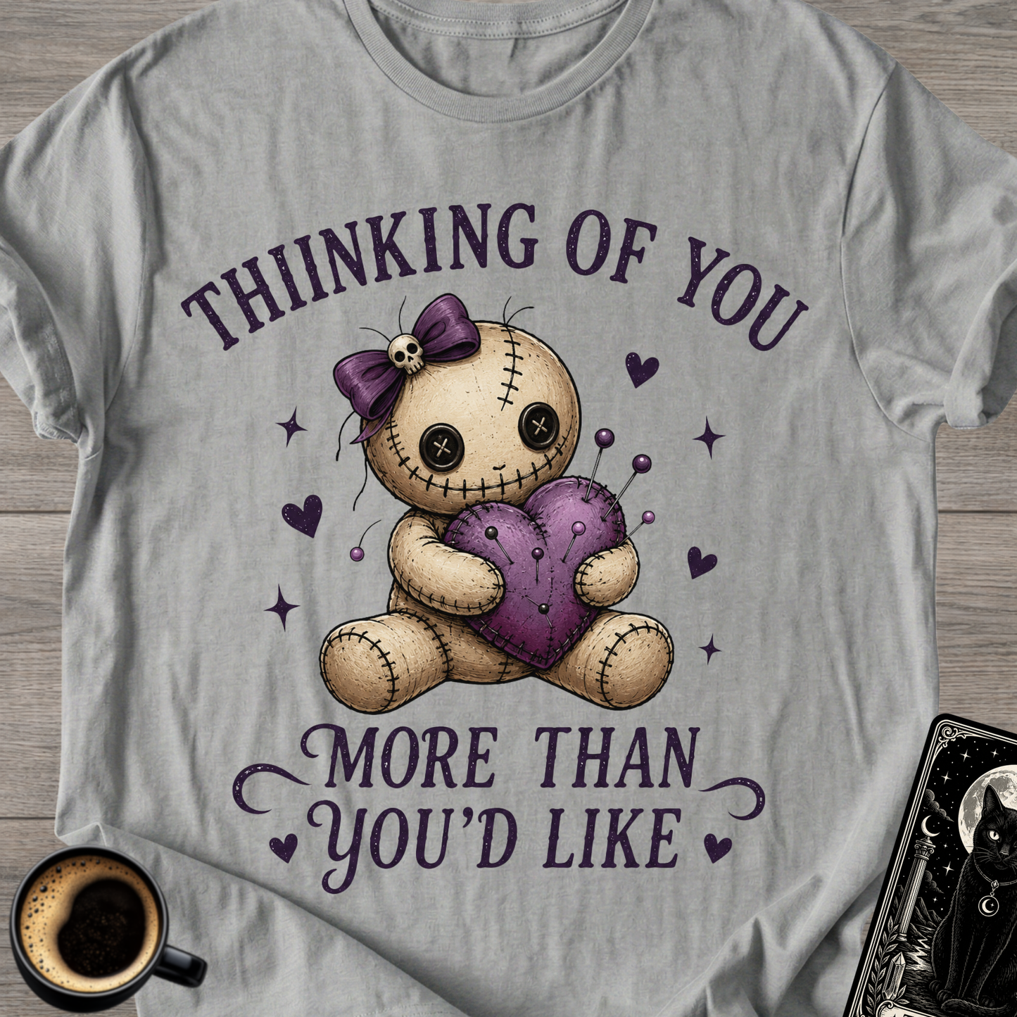 More Than You'd Like Voodoo Doll T-Shirt