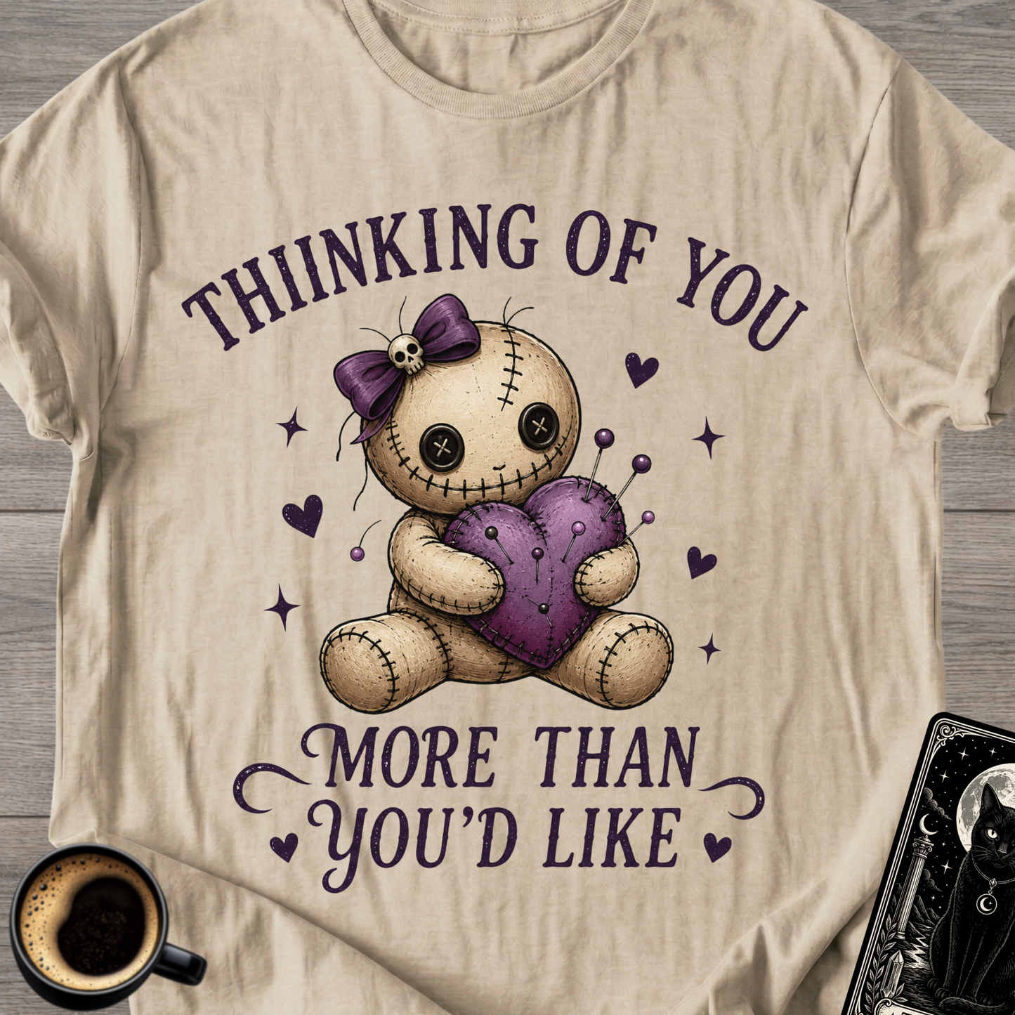 More Than You'd Like Voodoo Doll T-Shirt