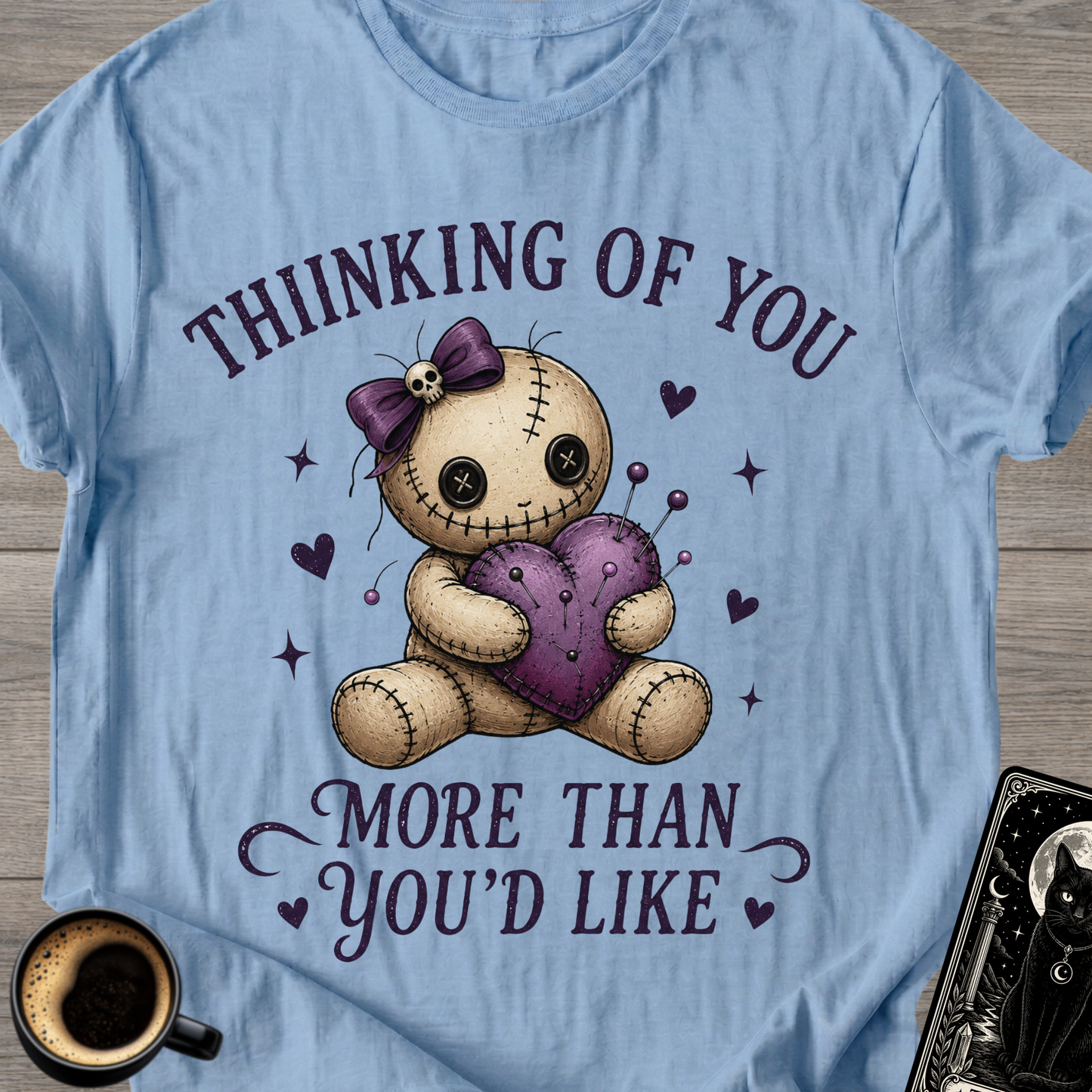 More Than You'd Like Voodoo Doll T-Shirt