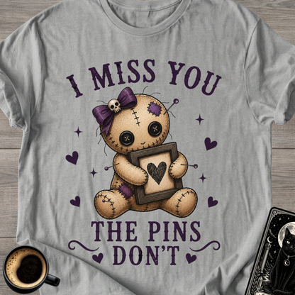 "I Miss You" Cute Voodoo T-Shirt