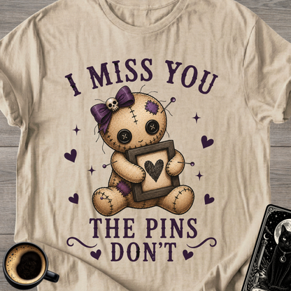 "I Miss You" Cute Voodoo T-Shirt