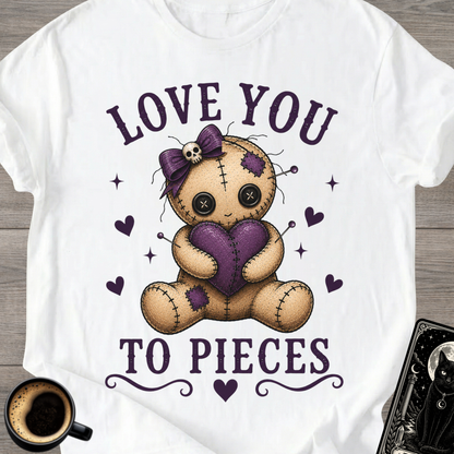 "Love You to Pieces" Voodoo T-Shirt