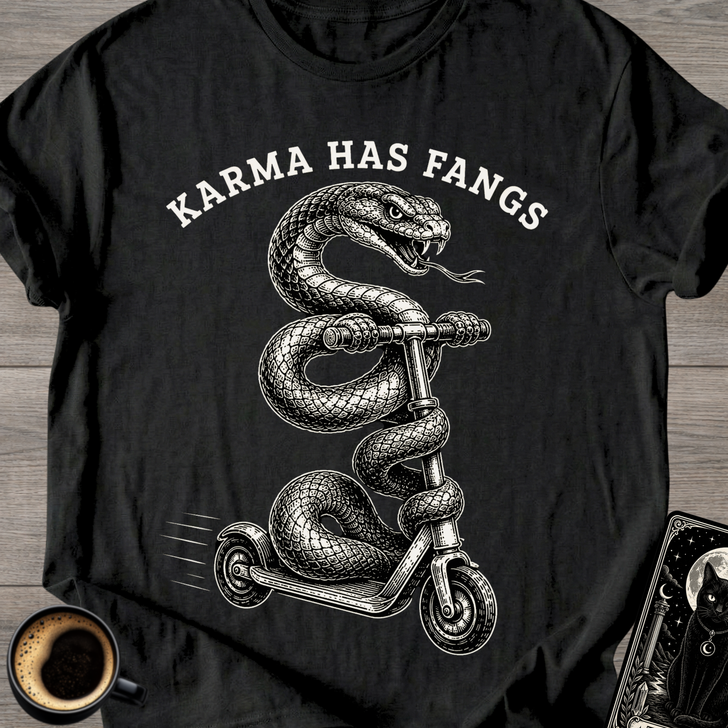 Karma Has Fangs T-Shirt