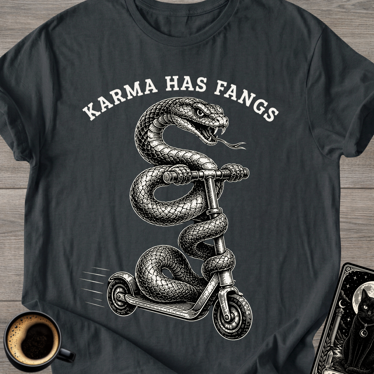 Karma Has Fangs T-Shirt
