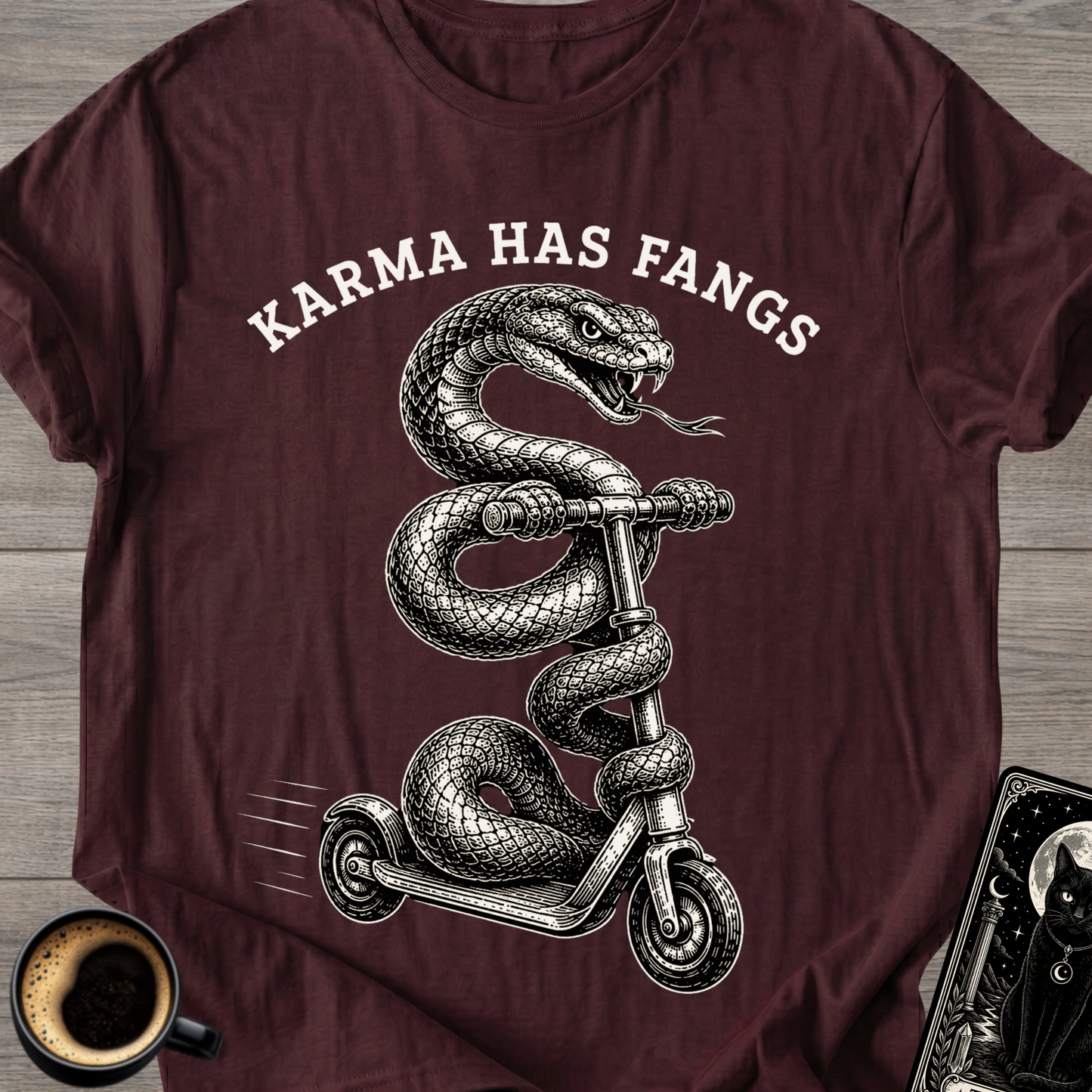 Karma Has Fangs T-Shirt