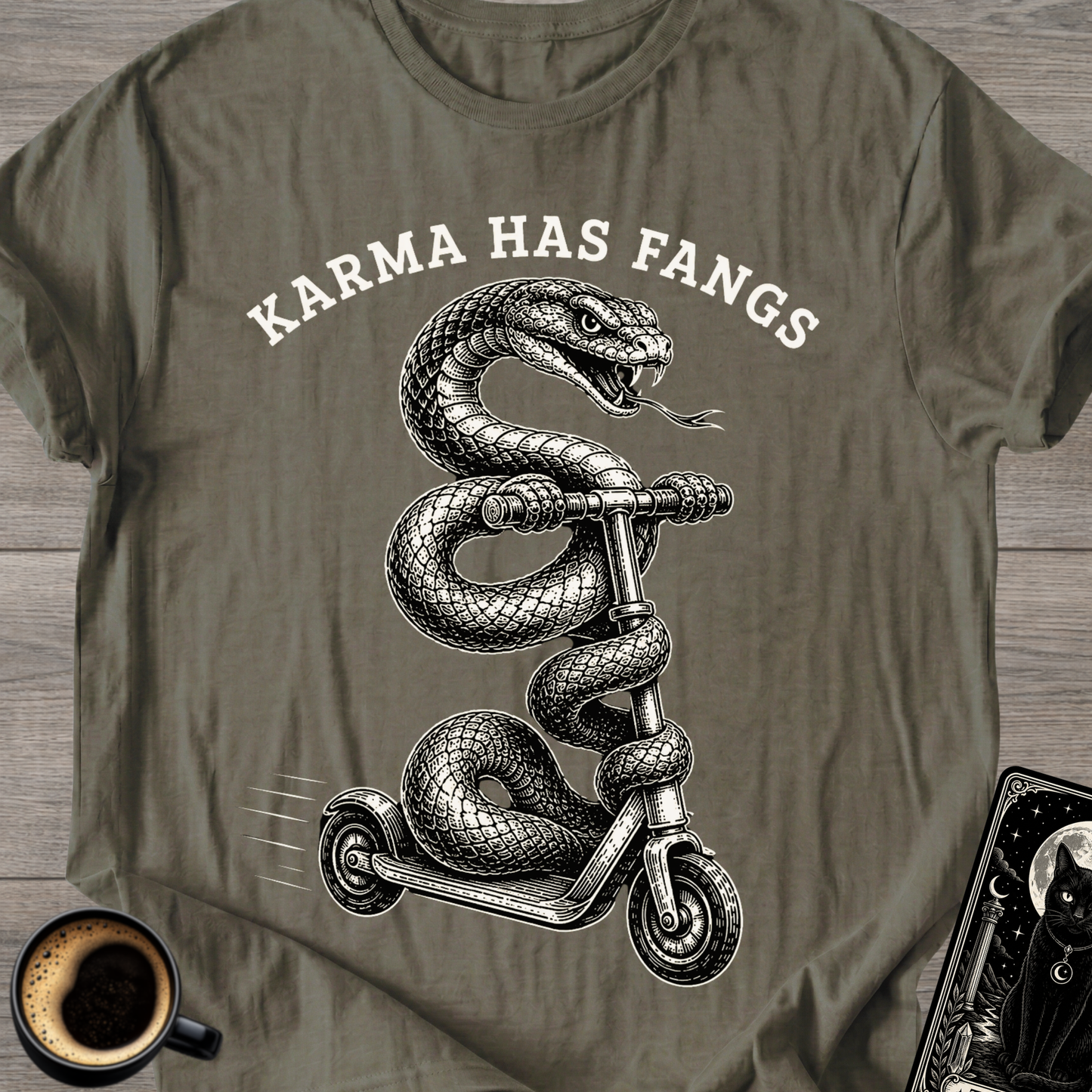 Karma Has Fangs T-Shirt