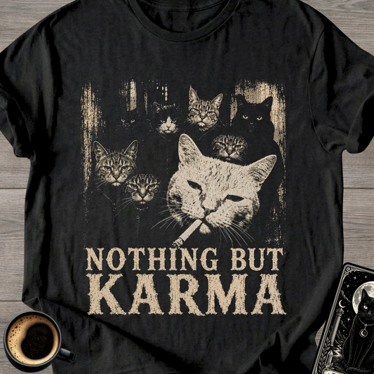 Nothing But Karma Cat T-Shirt