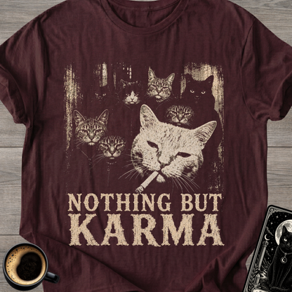 Nothing But Karma Cat T-Shirt